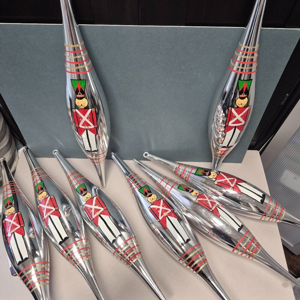 Nutcracker Extra Large Ornaments,  Rare Find